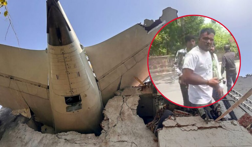 Se confirma que hubo un superviviente del vuelo que se estrelló en India