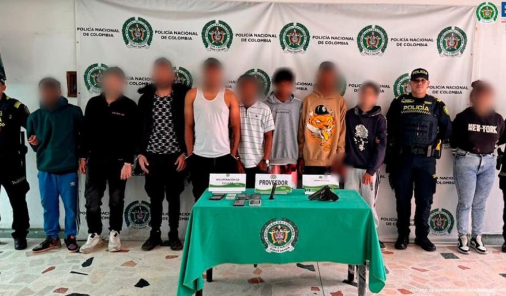 Siete personas irán a carcel por secuestro y robo a conductores de plataformas