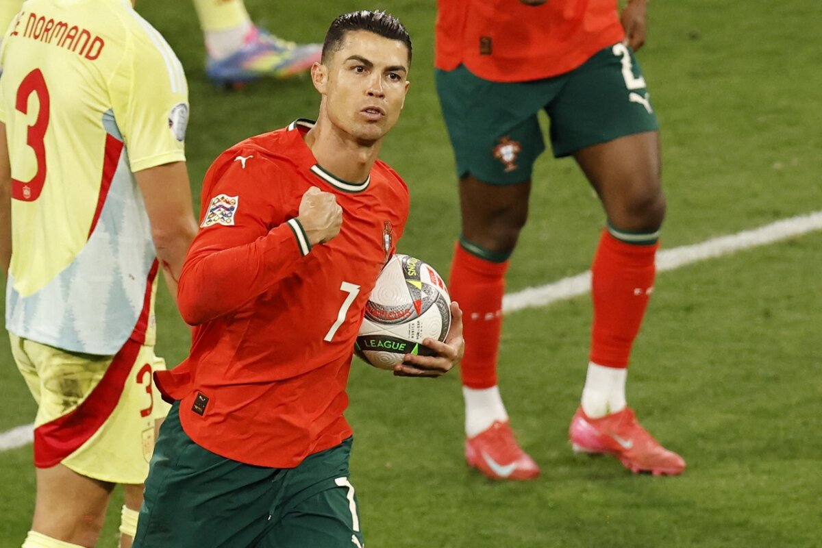 ¡Portugal campeón de la Liga de las Naciones! Le arrebató la corona a España 1 Cristiano Ronaldo suma 15 anotaciones en total con Portugal por la Liga de las Naciones.