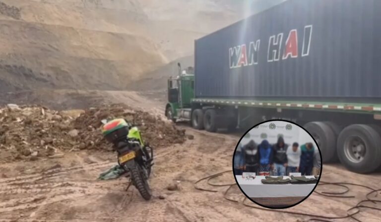 Cayó banda que se robó tractomula con botín de $800 millones en Ciudad Bolívar