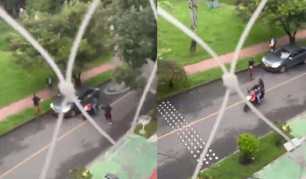 Intento de atraco en Teusaquillo: víctimas logran reducir a sus asaltantes