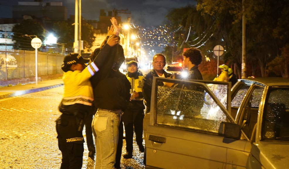 De madrugada y bajo el frío: Q’HUBO patrulló con la Policía en Soacha