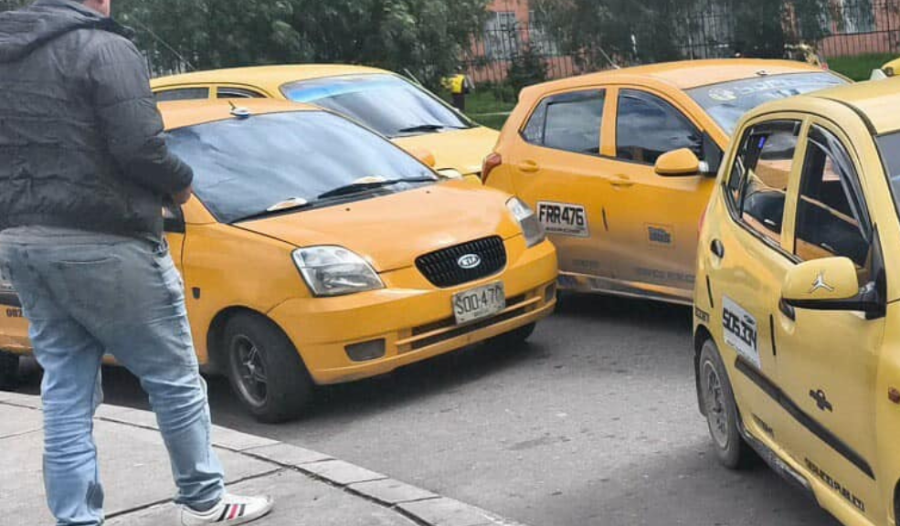 Soacha: conductor de taxi fue baleado
