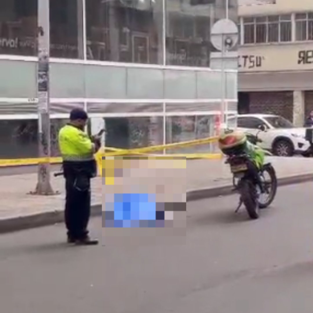 ¡Atención! una persona cayó desde el edificio Bacatá
