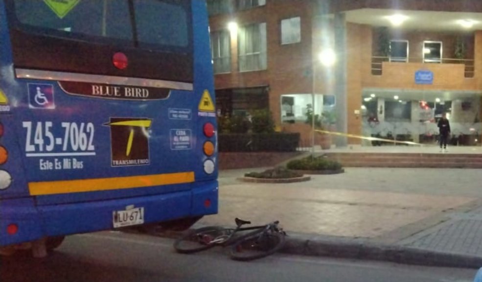 Accidente en Kennedy le costó la vida a un ciclista