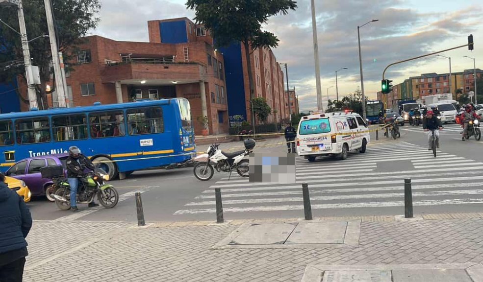 Accidente en Kennedy le costó la vida a un ciclista 1 Accidente en Kennedy le costó la vida a un ciclista
