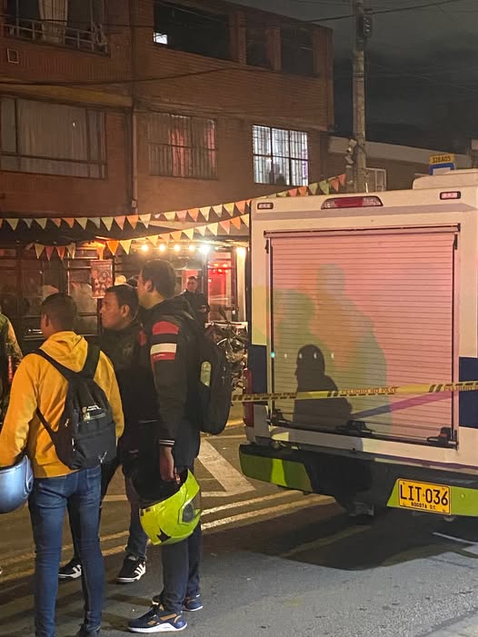 Ataque sicarial en Engativá terminó con un muerto y un herido 1 Ataque sicarial en Engativá terminó con un muerto y un herido