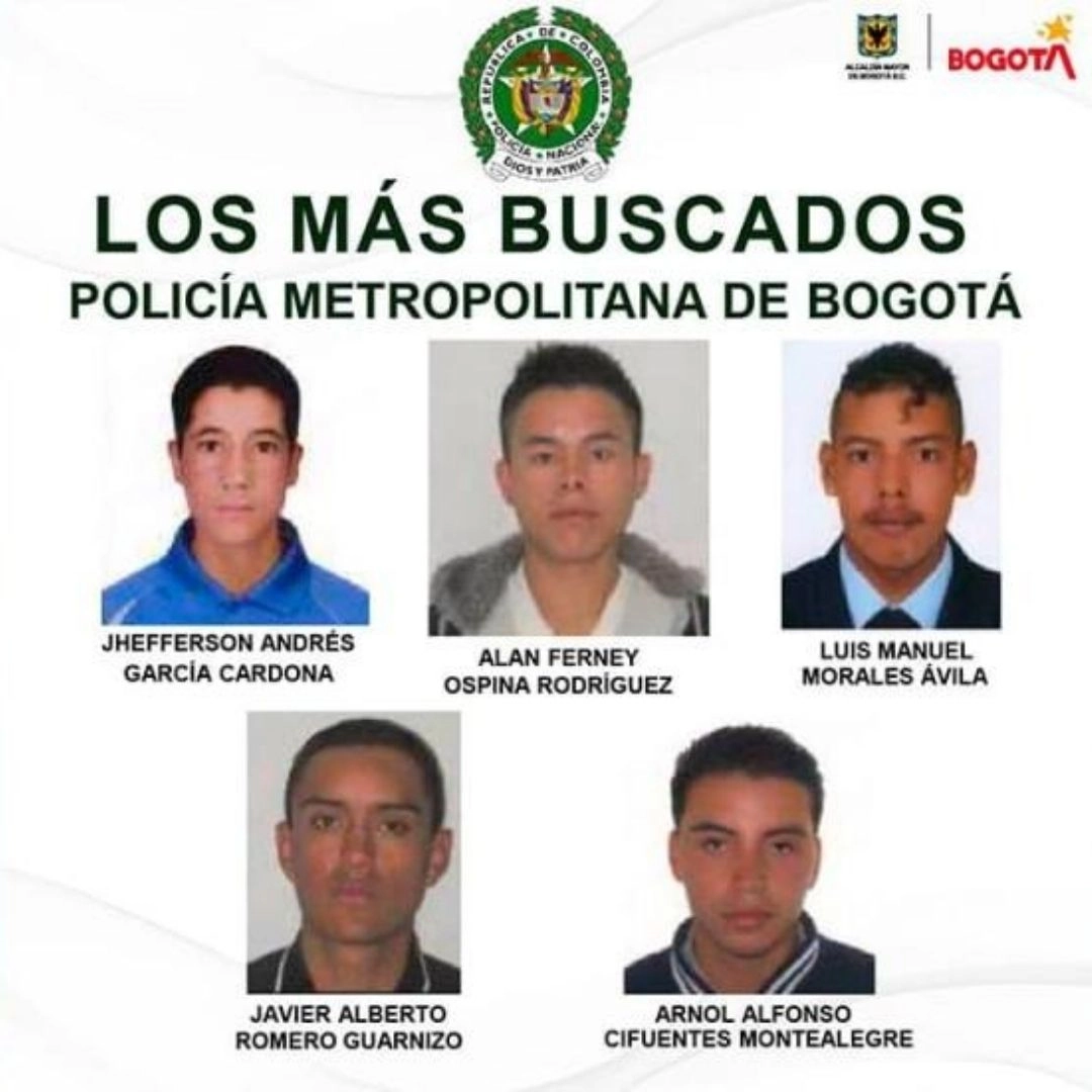 Buscan a estas "bellezas" por homicidios en Bogotá Las autoridades de Bogotá lanzaron una campaña de búsqueda para dar con el paradero de los individuos más buscados por homicidio en la capital.