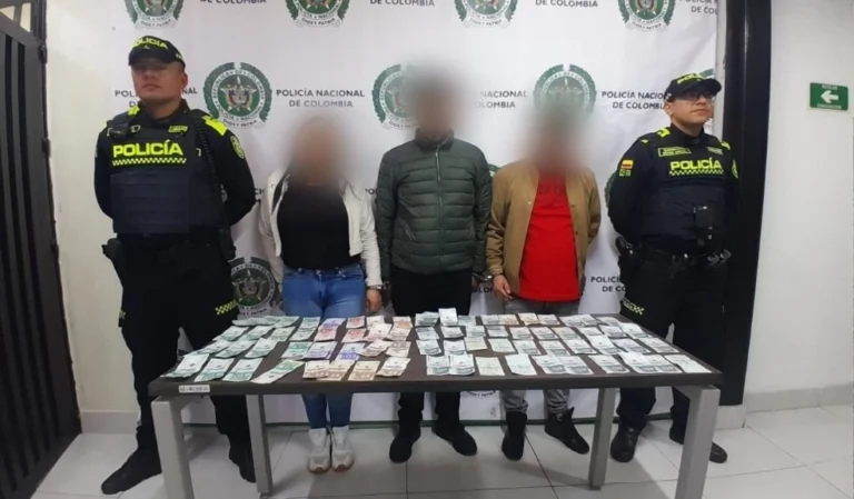 Capturan a tres personas tras millonario hurto en el barrio la Alquería