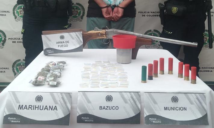 Capturado después que le pillaran una escopeta en Cundinamarca