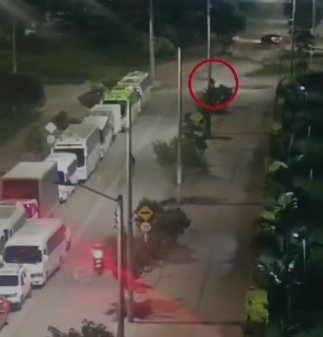 Capturado en Kennedy por dar plomo a un bus de servicio público