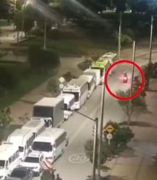 Capturado en Kennedy por dar plomo a un bus de servicio público