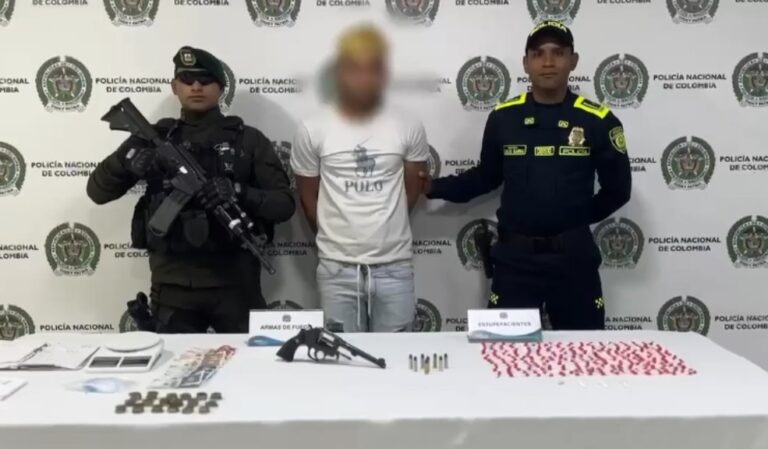 Capturan a 'Jimmy', integrante importante de la banda 'Los Moscos' de Soacha