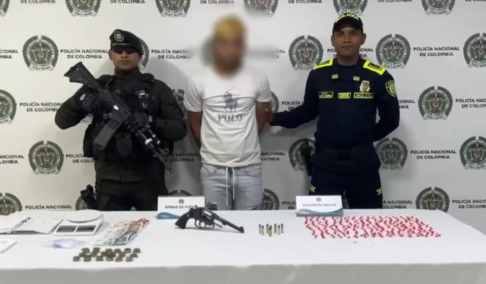 Capturan a 'Jimmy', integrante importante de la banda 'Los Moscos' de Soacha