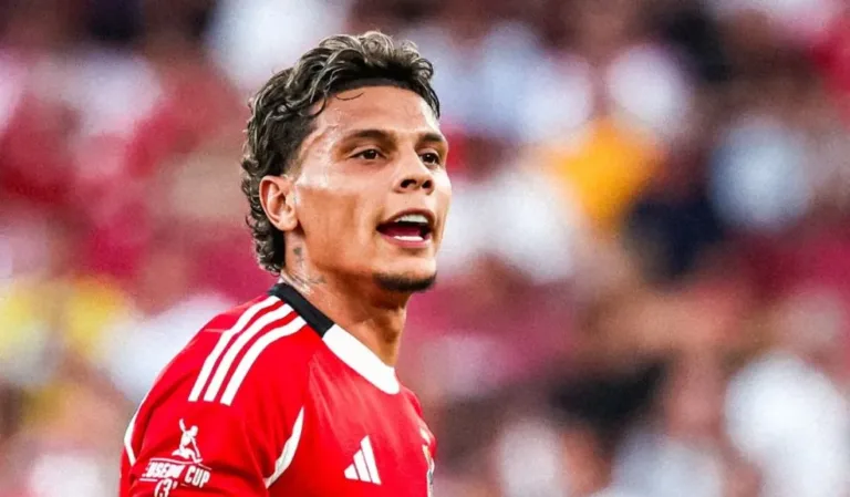 Richard Ríos gana su primer título con el Benfica