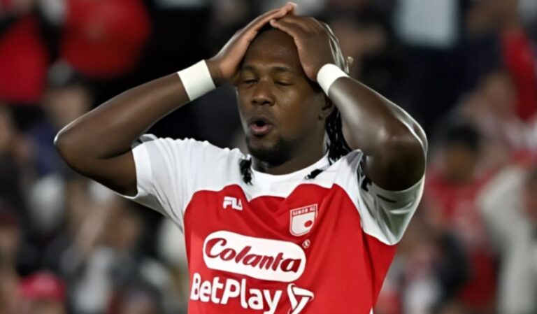 Santa Fe: ¿Por qué razón Rodallega no ha jugado?