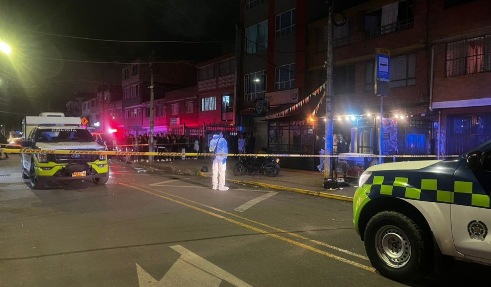 Sicariato en Engativá se conocen más detalles del doble homicidio en un local