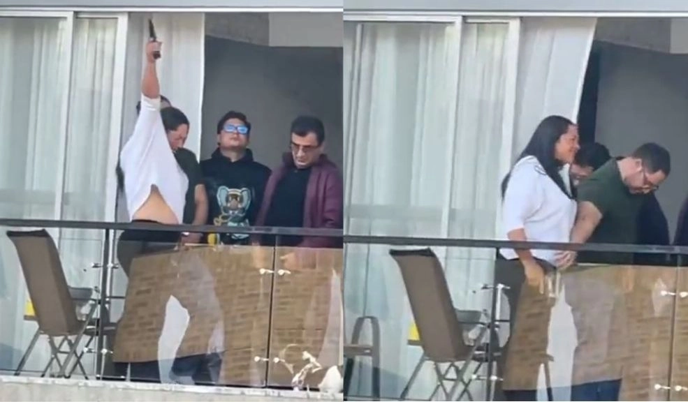 Suba: Habló la mujer que disparó al aire: "El arma no era de fuego" 1 Suba: Habló la mujer que disparó al aire: "El arma no era de fuego" La mujer que protagonizó un video viral al disparar desde el balcón de un apartamento en Suba se pronunció públicamente para aclarar la situación.