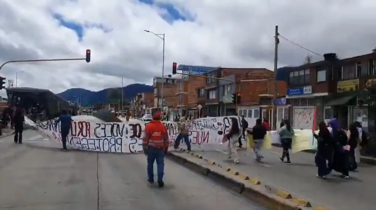 TransMilenio cierra portal y desvía rutas por manifestaciones en Bogotá 8 TransMilenio cierra portal y desvía rutas por manifestaciones en Bogotá