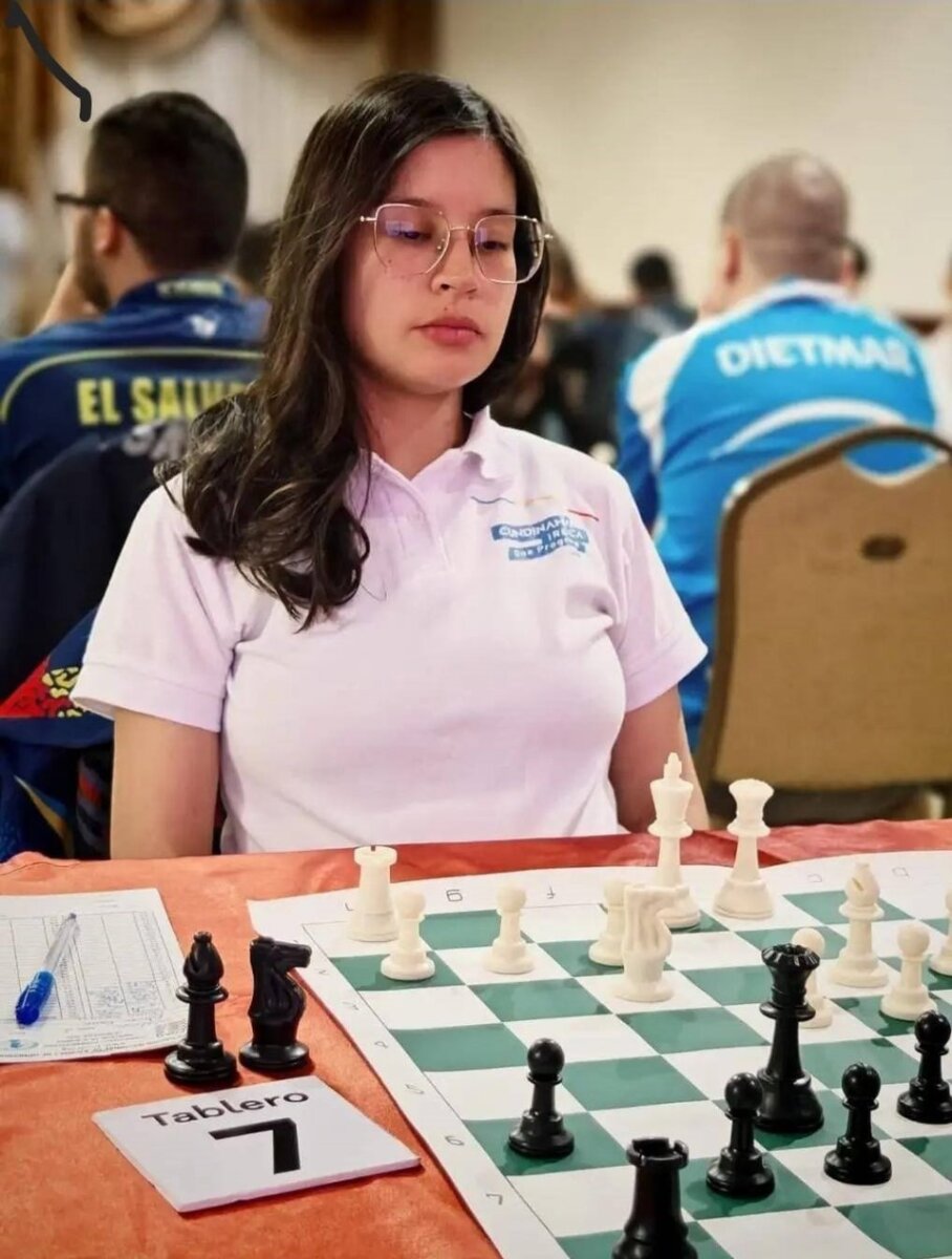 Cundinamarca celebra: Adriana Pachón, campeona continental en ajedrez 3 Adriana inició a jugar ajedrez en Choachí, municipio en el que creció junto a su familia.
