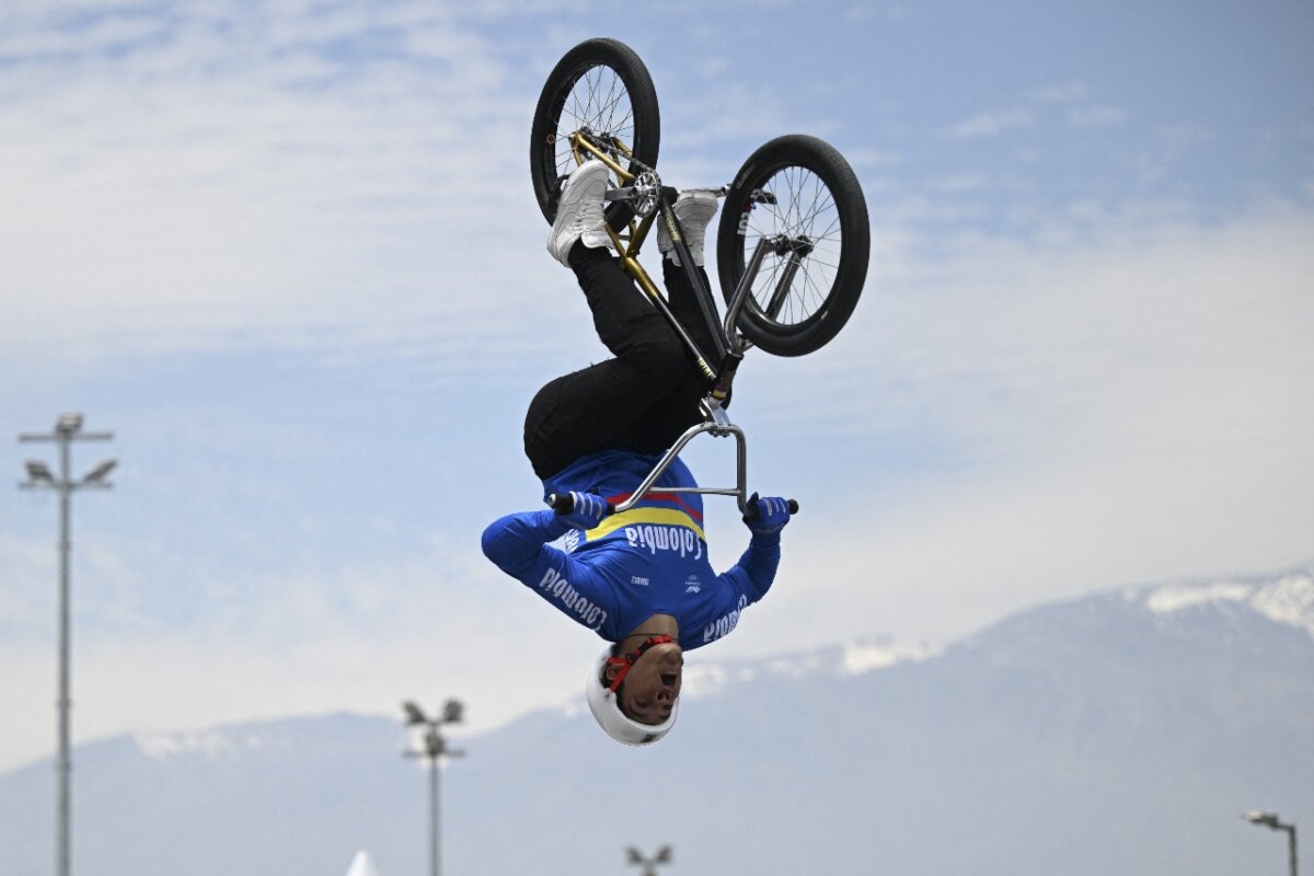Luis correrá el próximo 26 y 27 de julio, la primera válida en Colombia de BMX freestyle.