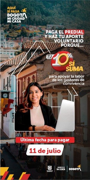¡Pilas! Hasta hoy hay plazo para pagar el impuesto predial sin intereses: paso a paso para hacerlo Quienes no realicen el pago del impuesto dentro del plazo establecido, deberán asumir intereses diarios sobre el valor adeudado, según lo establecido en el estatuto tributario vigente.