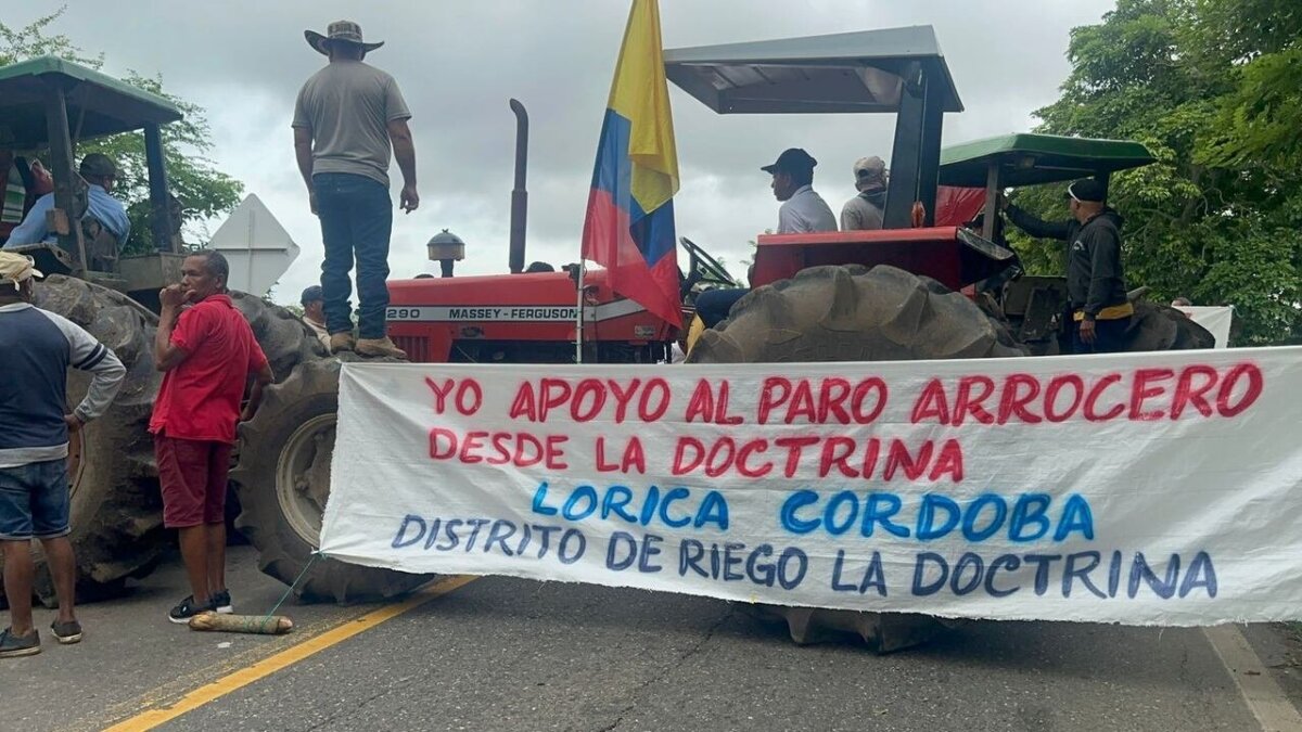 Vía Bogotá–Villavicencio cerrada por protesta arroceros 1 Vía Bogotá–Villavicencio cerrada por protesta arroceros El gremio arrocero exigen un precio justo por sus productos.