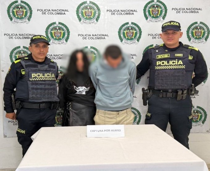 Capturados en flagrancia por hurto en supermercado de Ciudad Verde