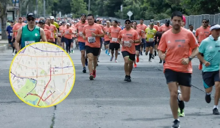 ¡Tome nota! estos serán los cierres viales por la Media Maratón de Bogotá 2025