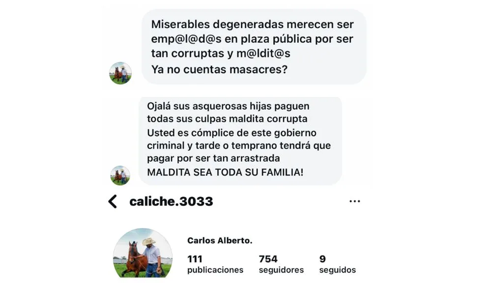 Adriana Lucía denuncia amenazas contra ella y sus hijas de 3 años La cantante cordobesa y ganadora de un reconocido reality de cocina, Adriana Lucía, denunció que ella y sus hijas fueron víctimas de amenazas en redes sociales. Las expresiones ofensivas del agresor son aterradoras.