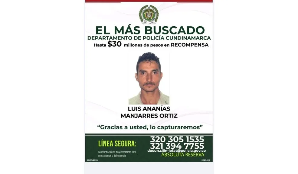 Aterrador feminicidio de Ludivia en Cundinamarca: Ananías, su pareja, sería el responsable La Policía está tras el paradero de Luis Ananías Manjarrés, un hombre de 45 años señalado de asesinar a Ludivia Algeciras Castillo, en una vereda de Caparrapí (Cundinamarca). Los rastros de su feminicidio son aterradores.
