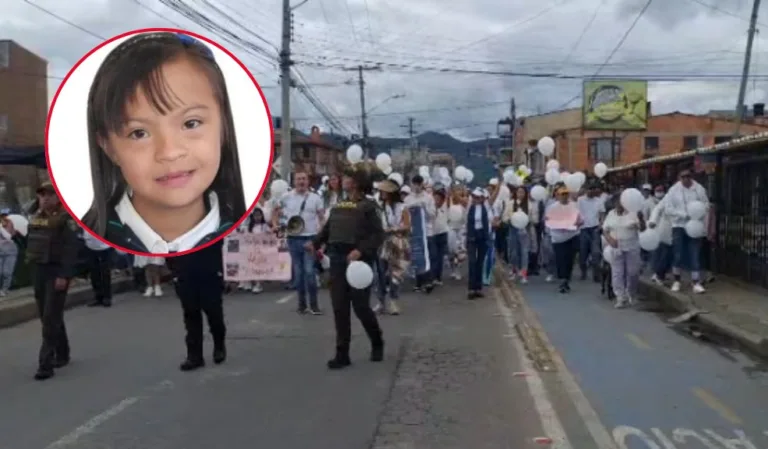 Cajicá marchó por la búsqueda de Valeria Afanador