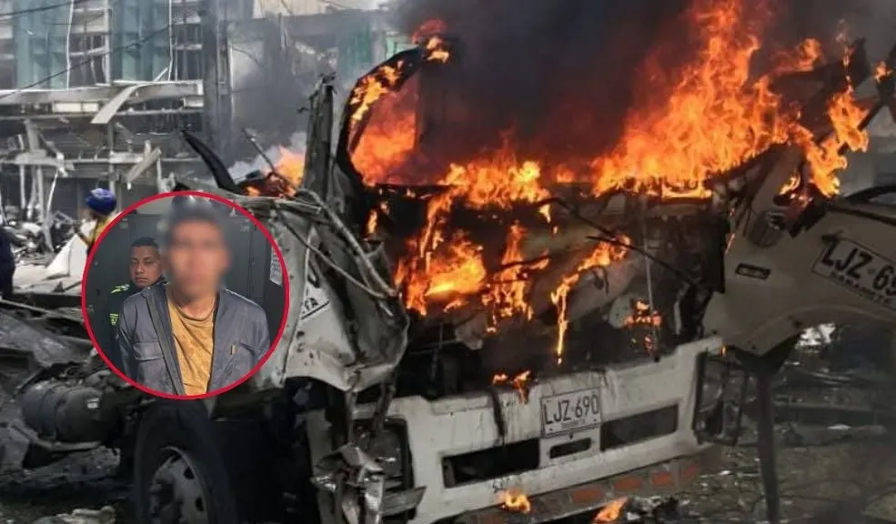 Capturado alias 'Sebastián', sospechoso de atentado contra la base aérea de Cali El presidente Gustavo Petro publicó en su cuenta oficial de X la fotografía de alias 'Sebastián', señalado como uno de los presuntos responsables del atentado en la Base Aérea en Cali.