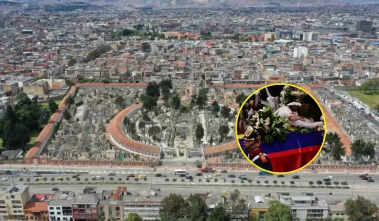Cierres viales en Bogotá por cortejo fúnebre del senador Miguel Uribe Turbay