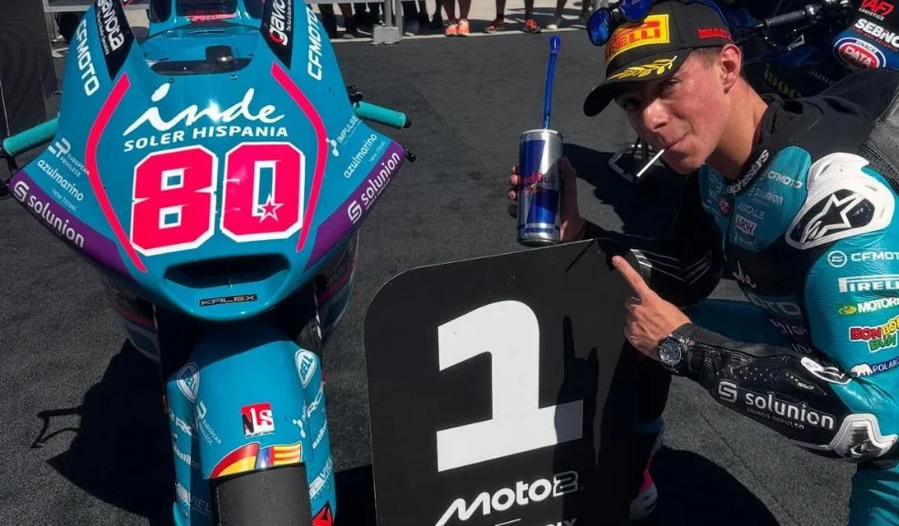 David Alonso tiene el primer lugar en el GP de Hungría: así conquistó su victoria, celebra Colombia 8 David Alonso tiene el primer lugar en el GP de Hungría: así conquistó su victoria, celebra Colombia