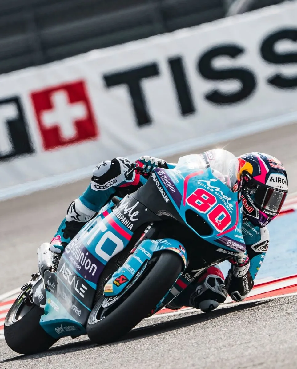 David Alonso tiene el primer lugar en el GP de Hungría: así conquistó su victoria, celebra Colombia 1 David Alonso tiene el primer lugar en el GP de Hungría: así conquistó su victoria, celebra Colombia