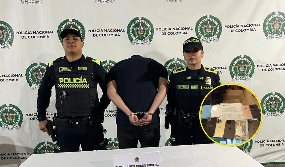 En Puente Aranda: un capturado y 60 celulares incautados en comercios Las autoridades incautaron 60 celulares reportados como robados y capturaron a un individuo con una orden judicial vigente por delitos de alto impacto en la localidad de Puente Aranda.