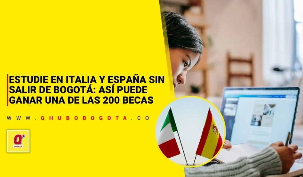 Estudie en Italia y España sin salir de Bogotá: así puede ganar una de las 200 becas La educación vuelve a ser protagonista en la capital. En el marco de la jornada “1000 en un Día”, que movilizará este 29 de agosto a más de 30.000 ciudadanos con iniciativas sociales en las 20 localidades de Bogotá, se abrió una oportunidad única para quienes sueñan con estudiar en el exterior sin salir de casa.