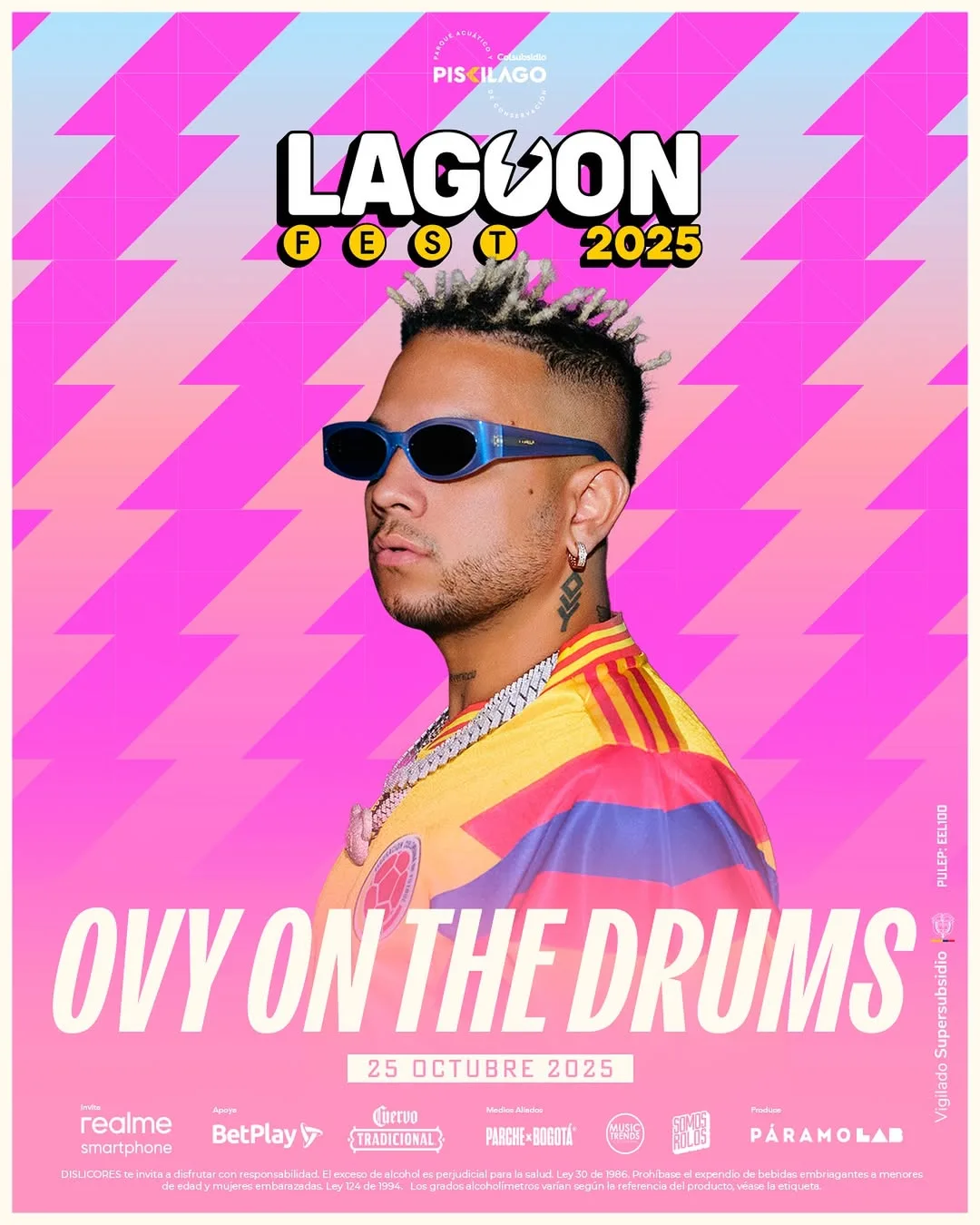 Vuelve Lagoon Fest, la pool party más grande de Colombia. Ñejo y Jessi Uribe cantarán en vivo El festival de música Lagoon Fest, que se realiza en el parque acuático de Piscilago, presentó a su lista de artistas invitados. Le contamos quiénes son y dónde puede comprar las entradas.