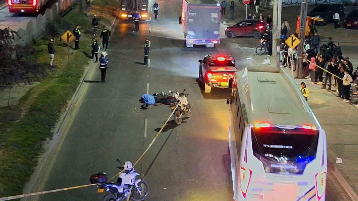 Tragedia en Soacha joven de 22 años muere tras accidente en moto