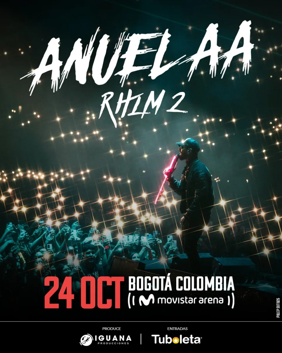 Últimas boletas para el concierto de Anuel AA en Bogotá 2 Últimas boletas para el concierto de Anuel AA en Bogotá