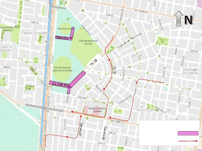 Pilas, así estará la movilidad en Bogotá por el concierto de Silvestre Dangond 4 Pilas, así estará la movilidad en Bogotá por el concierto de Silvestre Dangond Esta noche, Silvestre y Juancho darán el primero de 2 shows en el estadio Nemesio Camacho El Campín. Por eso la Secretaría Distrital de Movilidad autorizó los siguientes cierres y desvíos viales.