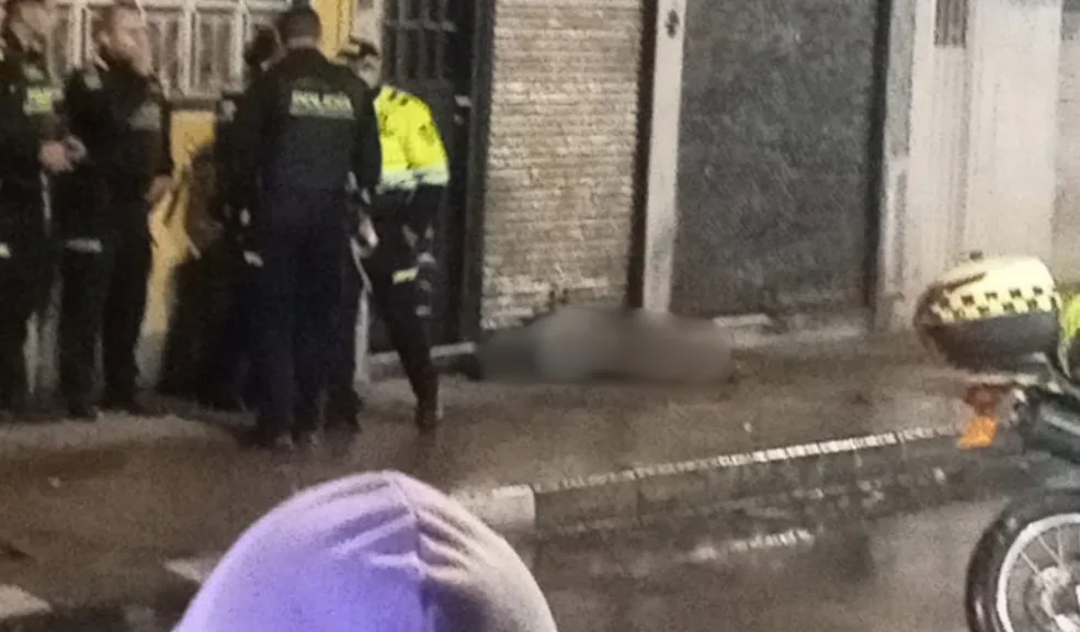En Bosa: joven fue asesinado a quemarropa y abandonado en vía pública