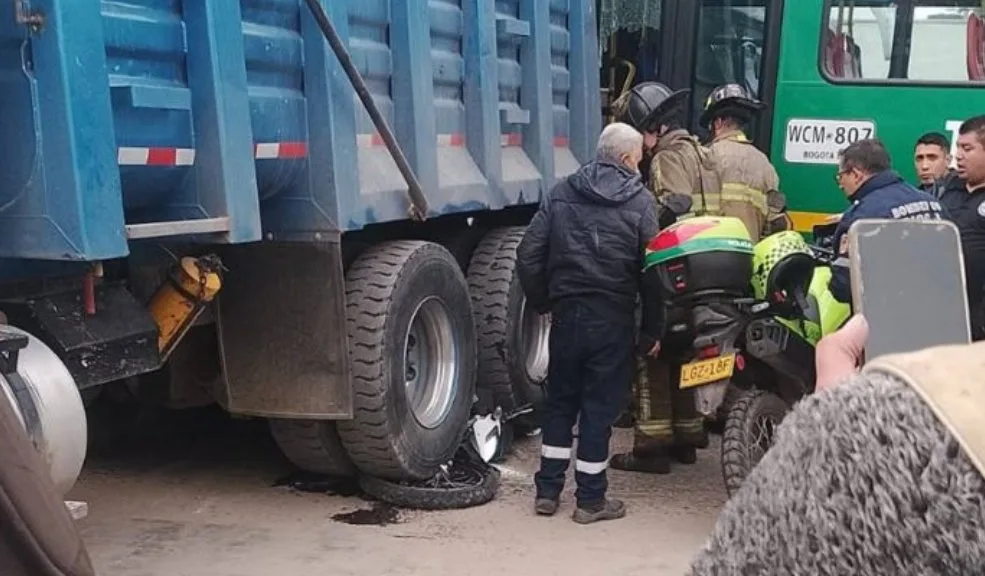 Siniestro múltiple en Usaquén deja una víctima fatal