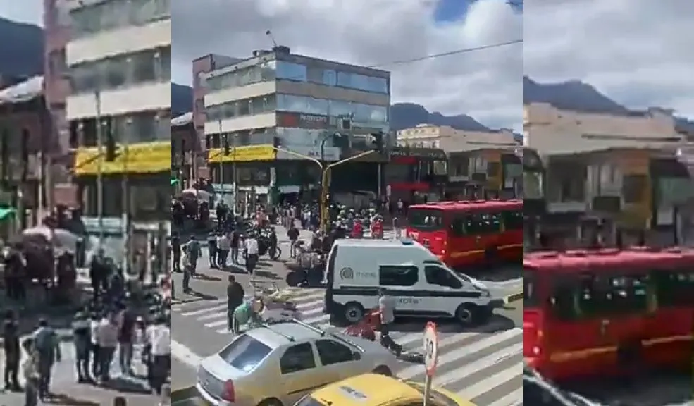 Se restablece la movilidad en la Carrera 10: cinco estaciones de TransMilenio reabren Tras dos horas de bloqueo por manifestaciones de vendedores ambulantes, se restableció la movilidad en la Carrera 10 con Calle 10, en el centro de Bogotá. TransMilenio opera con normalidad.