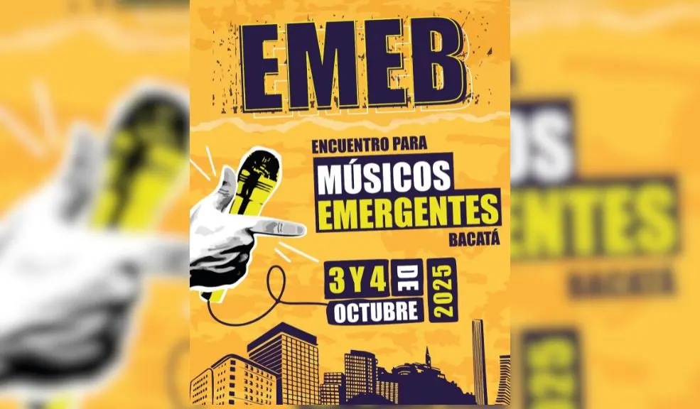 Bogotá alberga la primera edición del Encuentro Para Músicos Emergentes Bacatá El sur de Bogotá se alista para hacer historia con el primer Encuentro para Músicos Emergentes Bacatá (EMEB), un espacio gratuito que busca darle voz y visibilidad a los nuevos talentos de la ciudad.