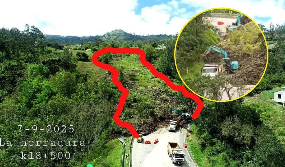 Cierre total en la vía Bogotá-Villavicencio por derrumbe 1 Cierre total en la vía Bogotá-Villavicencio por derrumbe Desde la madrugada de este domingo se presentó el cierre total de la vía Bogotá- Villavicencio por la caía de material. Hasta el momento, personal sigue trabajando en la recolección de escombros para abrir la vía.