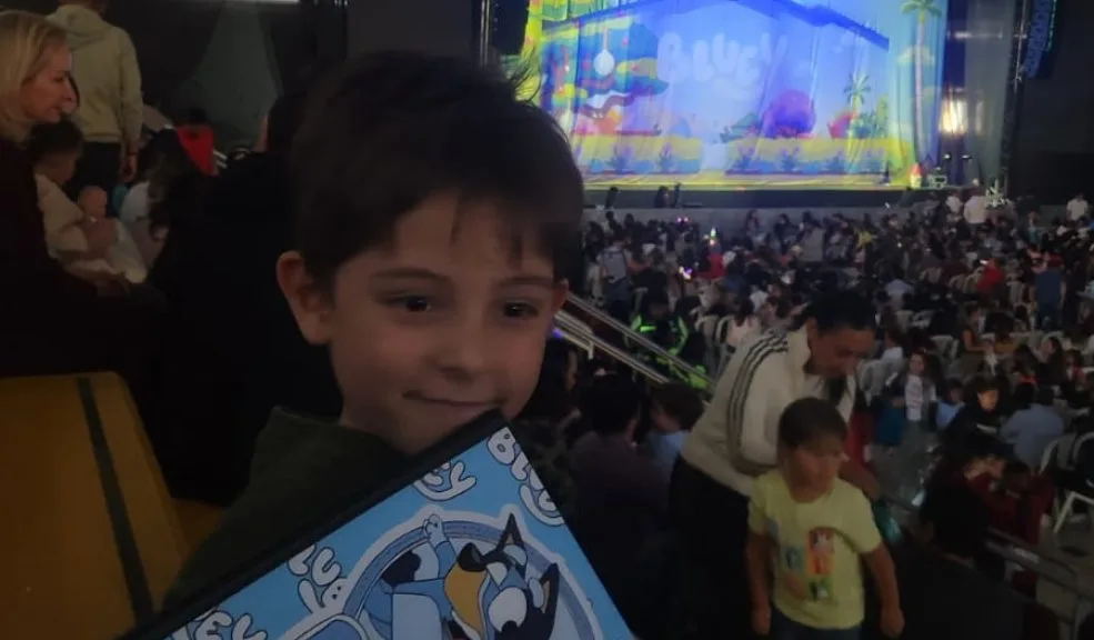 Una fiesta de pelos: Bluey y su familia la rompieron en Bogotá