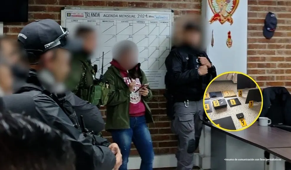 Destapan red que infiltró operativos contra el crimen en Bogotá La Fiscalía reveló un entramado ilícito que habría infiltrado operaciones contra estructuras criminales en Bogotá y Cundinamarca, además de acceder a información de seguridad nacional y a esquemas de protección de altos dignatarios.