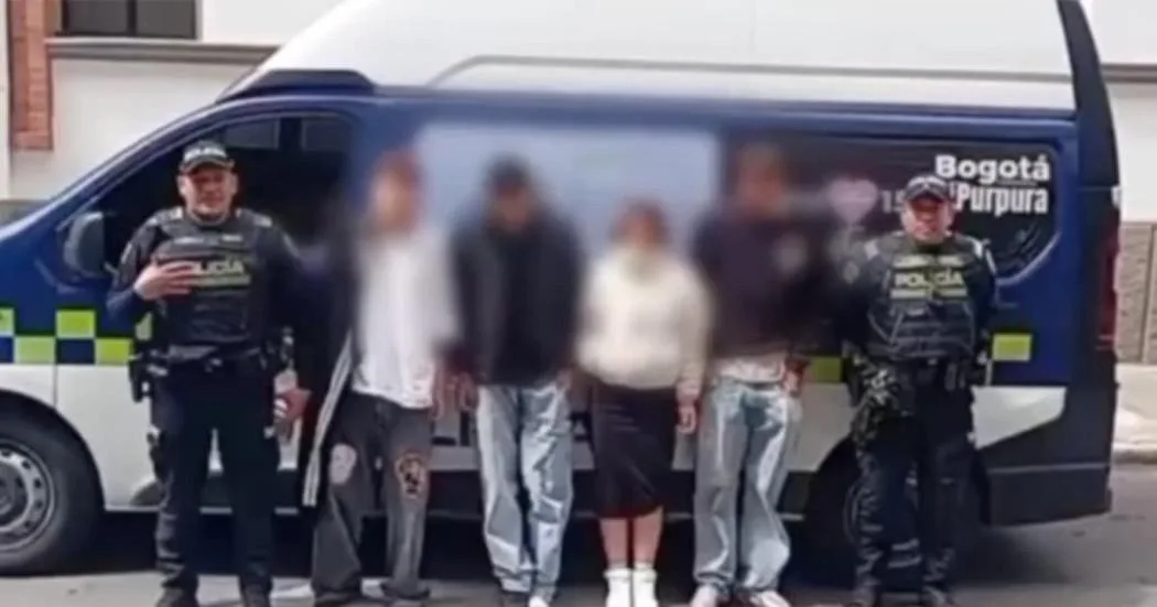 Los implicados hurtaban e intimidaban pasajeros en Transmilenio